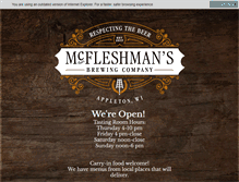 Tablet Screenshot of mcfleshmans.com